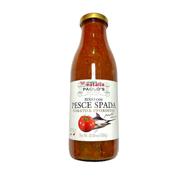 Paolo's Tomato Sauce with Swordfish, 520g