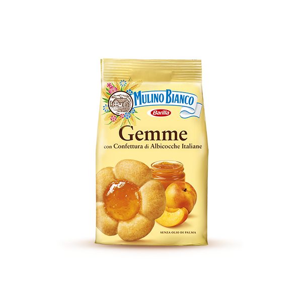 Gemme with apricot jam Mulino Bianco