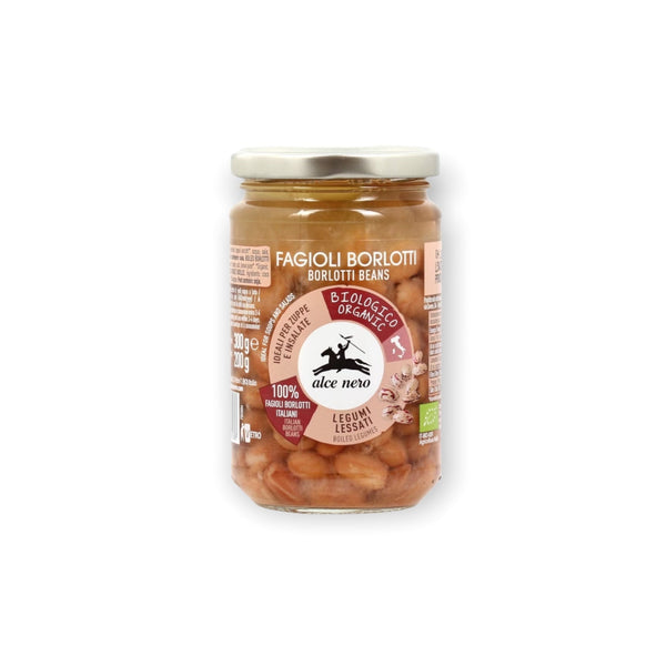 Alce Nero Italian Organic Borlotti Beans, 300g