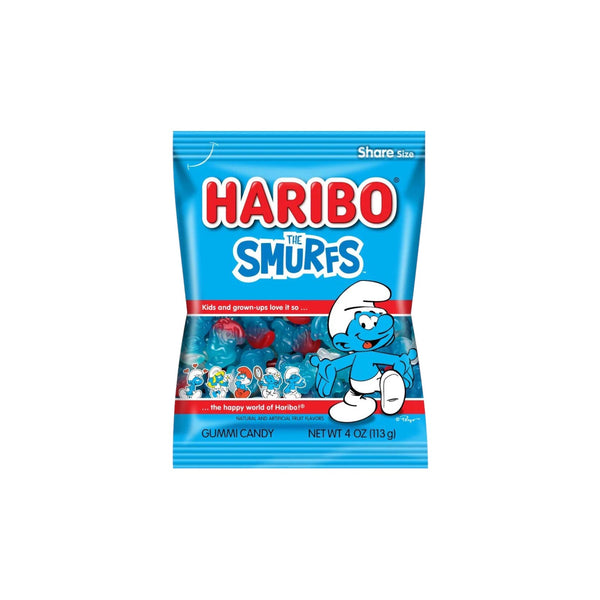 Haribo The Smurfs Gummy Candy, 175g
