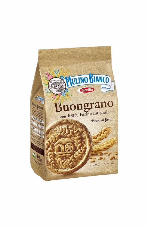 Mulino Bianco Buongrano Whole Wheat Cookies, 350g