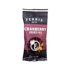 Ferris Nut Co. - Cranberry Crunch Nut Mix, 1.75 oz (Case of 24) - Healthy Snack Mix