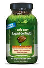 Irwin Naturals - Liquid Gel Only One with Iron, 60 Softgels - Iron Supplement Multivitamin