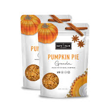 The Safe + Fair Food Company - Granola Pumpkin Pie, 12 oz (Pack of 6) - Gluten-Free Breakfast Cereal