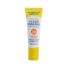 The Seaweed Bath Co - Clear Lip Shine SPF 20, 0.28 oz (Pack of 6) - Sun Protection Balm