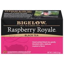 Bigelow Raspberry Royale Black Tea, Naturally Flavored, Case of 6 (20 Tea Bags)