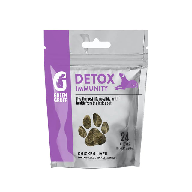 Green Gruff Dog Supp Detox Immunity for Improved Health (Pack of 6 - 24 Ct) - Cozy Farm 