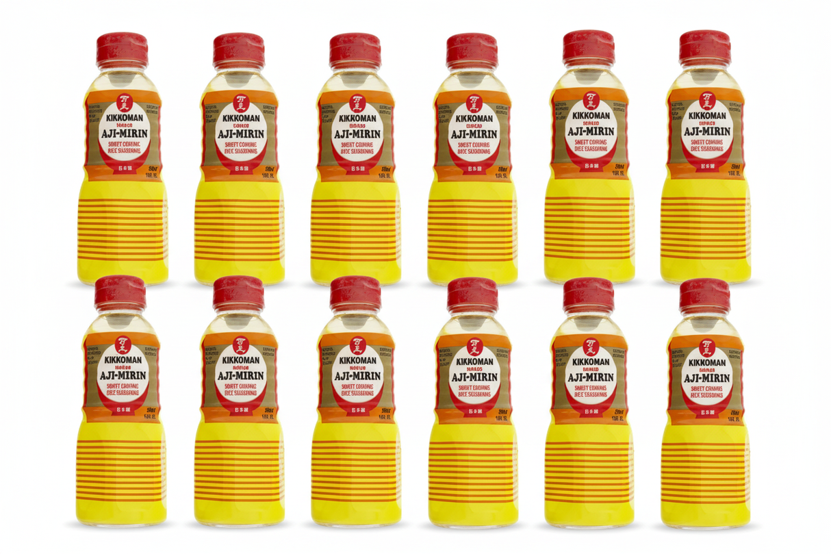 Kikkoman Mirin 12-Pack Collage