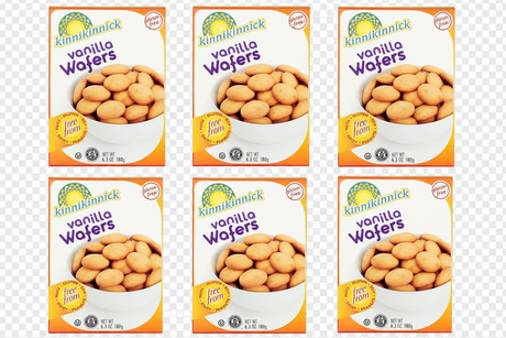 Kinnikinnick Vanilla Wafer Cookies Pack of 6 - No Background