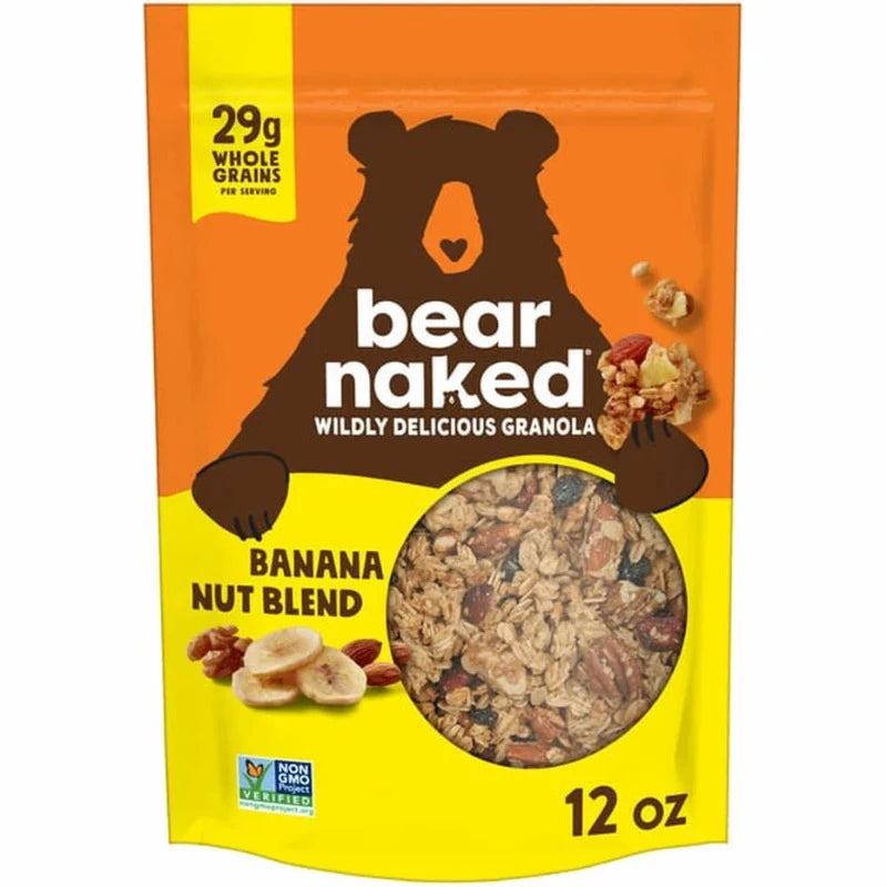 Bear Naked Granola - Banana Nut Blend (Pack of 6 - 12 Oz.) - Cozy Farm 