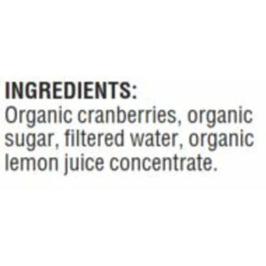List of ingredients on a white background
