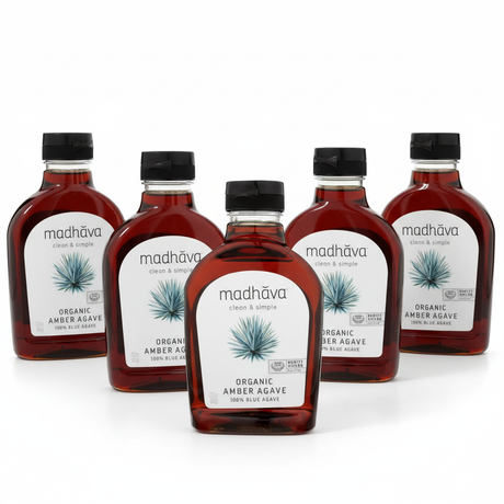 Madhava Agave Nectar bottles reshuffled