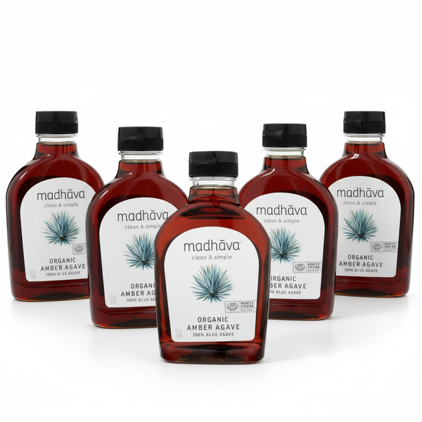 Madhava Agave Nectar bottles reshuffled
