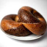 New York Marble Rye Bagels, 2 Dozen, Fresh Hand-Rolled NYC Bagels