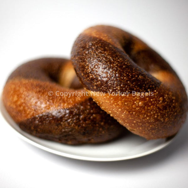 New York Marble Rye Bagels, Fresh Hand-Rolled NYC Bagels, Gift Box