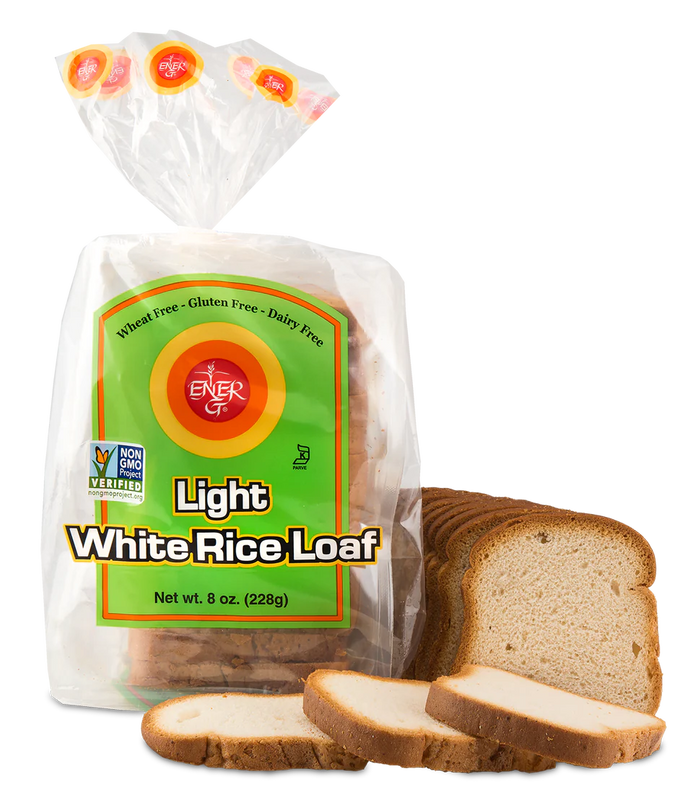 Ener-G Foods Light White Rice Loaf (Pack of 6 - 8 oz.) - Cozy Farm 