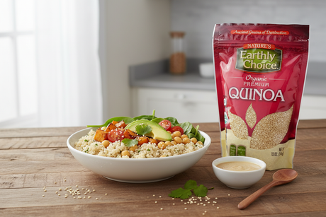 Nature's Earthly Choice Quinoa Bowl Lifestyle