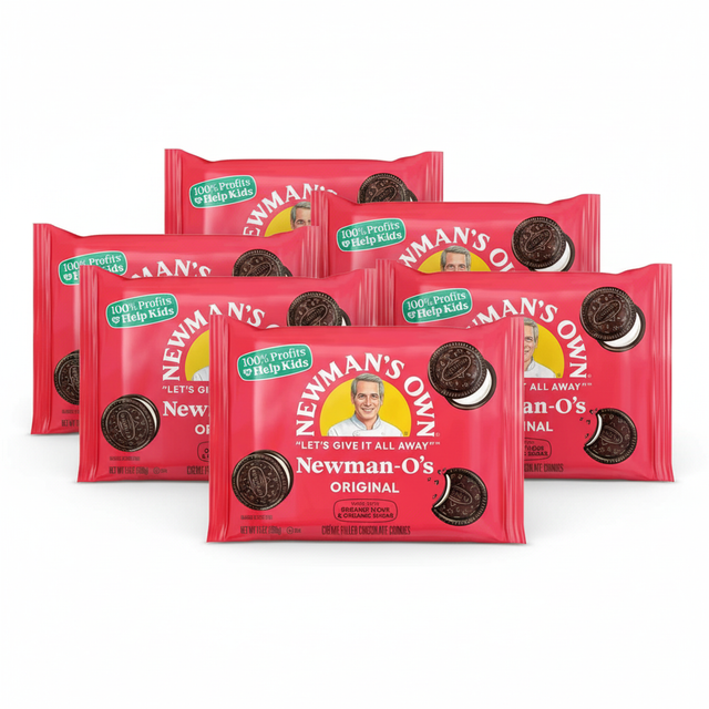 Newman's Own Organics Chocolate Creme Cookies 6-Pack Bundle