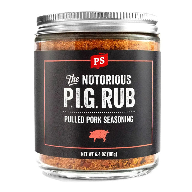 Ps Seasoning - Notorius Pig Pork Rub, 6.4 oz (Pack of 6) - BBQ Pork Seasoning