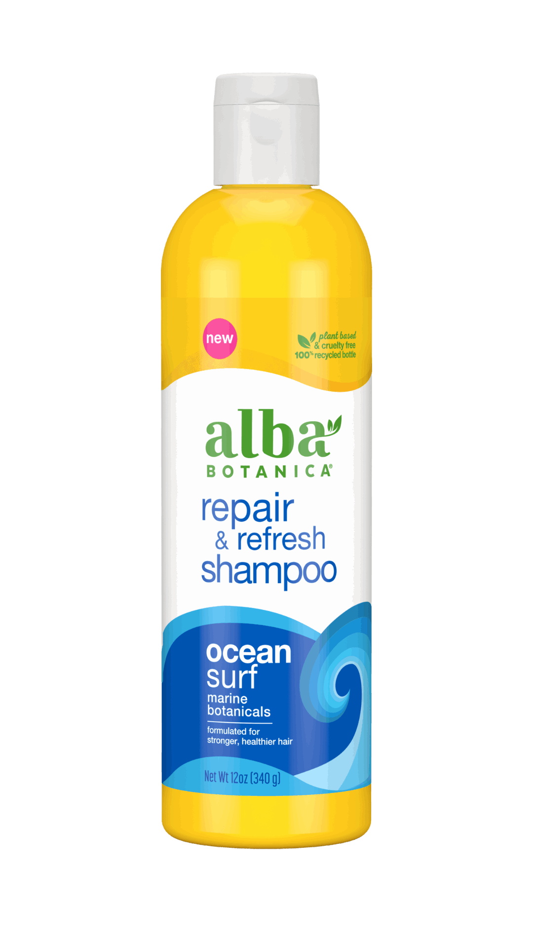 Alba Botanica Ocean Surf Shampoo (12 Fl Oz) - Cozy Farm 