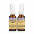 Pack of two Honey Gardens Propolis Spray bottles