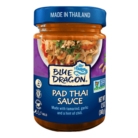 Blue Dragon Pad Thai Sauce, 12 oz (Pack of 6) - Gluten-Free Dairy-Free