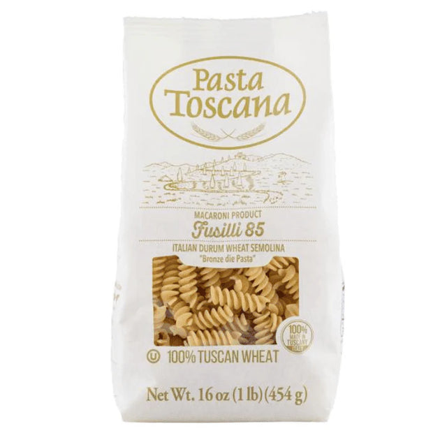 Fusilli Pasta, 1 Lb, Pack of 12 by Pasta Toscana - Cozy Farm 