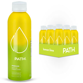 Pathwater Sparkling Water: Refreshing Lemon Lime Bliss (12 x 20.3 fl oz) - Cozy Farm 