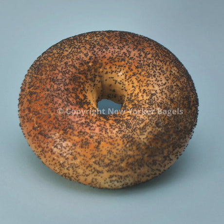 New York Poppy Seed Bagels, 2 Dozen, Fresh Hand-Rolled NYC Bagels
