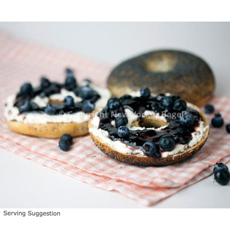 New York Poppy Seed Bagels, 2 Dozen, Fresh Hand-Rolled NYC Bagels