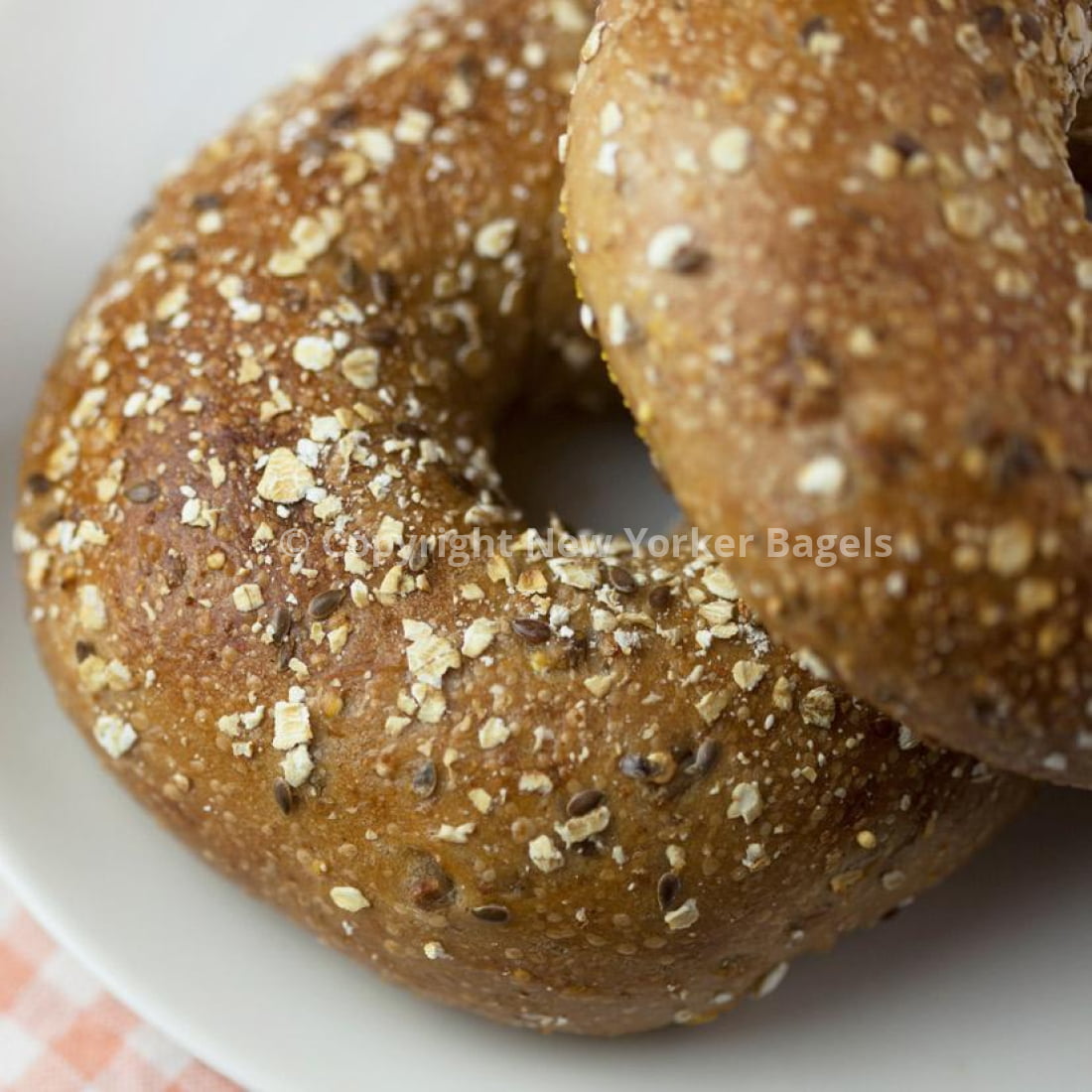 New York Quinoa Multigrain Bagels, 2 Dozen, Fresh Hand-Rolled NYC Bagels