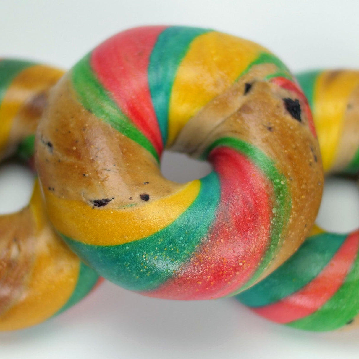 New York Rainbow Bagels, Fresh Hand-Rolled NYC Bagels, Gift Box