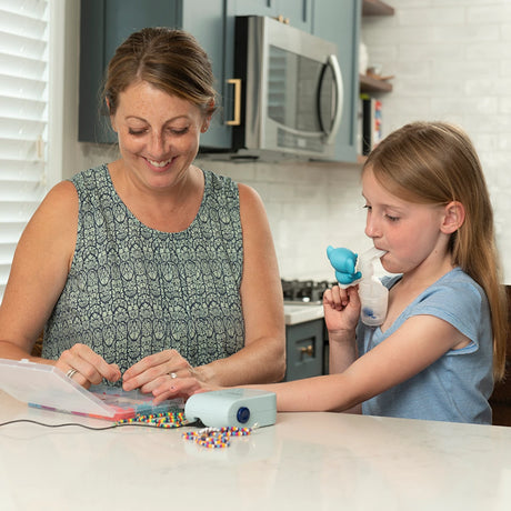 Omron Pediatric Compressor Nebulizer - Child-Friendly Design, 3-Year Warranty