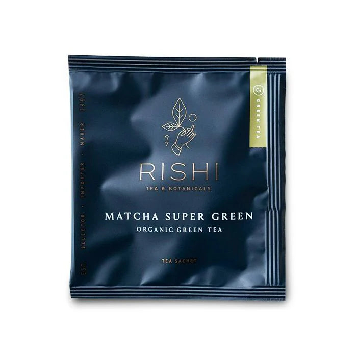 Rishi Matcha 超级绿茶混合物，每盒 15 袋