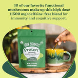 Four Sigmatic Protect Mushroom Blend, Organic Adaptogen & Antioxidant Drink Mix, 2.12 Oz