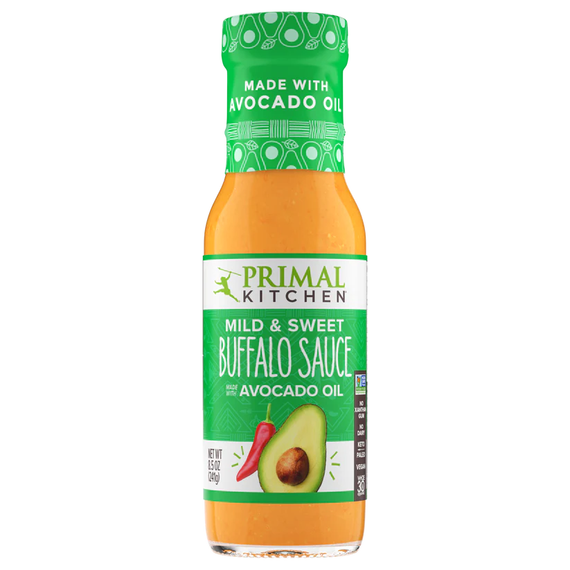 Primal Kitchen Mild & Sweet Buffalo Sauce, 8.5 fl oz, Pack of 6
