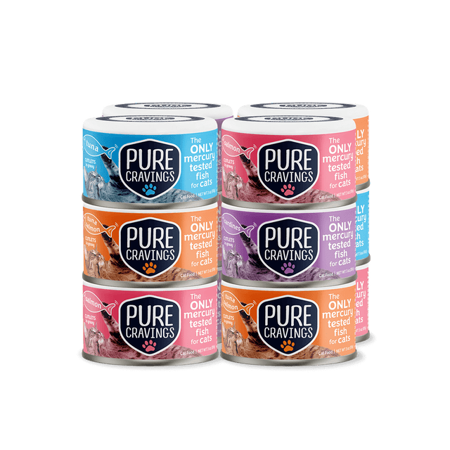 Pure Cravings Cat Food Cutlets in Gravy, 12/3 oz (Case of 6) - Premium Wet Food