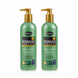 Shikai Borage Therapy Unscented Dry Skin Lotion 8 fl oz Pack of 2 — omega-6 borage seed oil, non-greasy, cruelty-free body lotion for dry and sensitive skin
