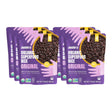 six packages of Jasberry Organic Superfood Rice on a white background