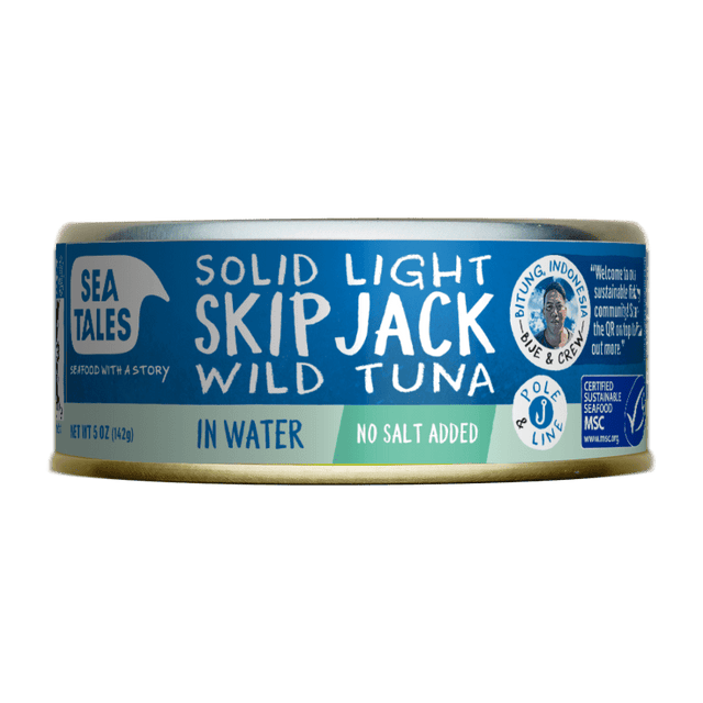Sea Tale Tuna Water Seasalt - Case of 12 - 5 Oz - Cozy Farm 
