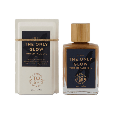 The Organic Skin Co. - Tinted Face Oil, Medium, 1 fl oz - Natural Coverage Makeup