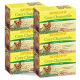 Bigelow Cozy Chamomile Herbal Tea, 20 Tea Bags, Pack of 6