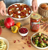 Sacla Pasta Sauce Puttanesca (24 oz, Case of 6) - Authentic Italian Tomato, Olive & Caper Sauce | Non-GMO Project Verified for Spaghetti Dishes