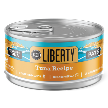 Bixbi - Librty Tuna Pate Cat Food, 2.75 oz (Case of 24) - Grain Free Formula