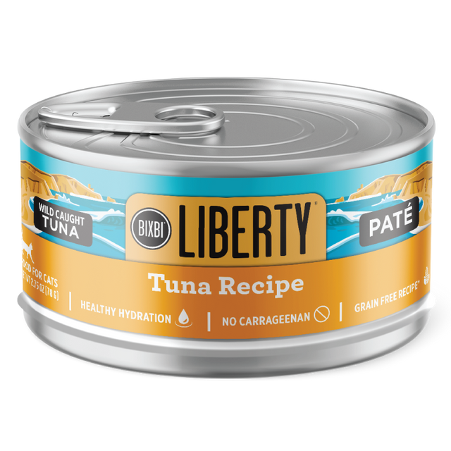 Bixbi - Librty Tuna Pate Cat Food, 2.75 oz (Case of 24) - Grain Free Formula