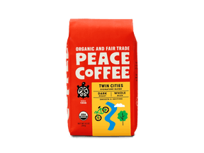 Peace Coffee - Organic Organic Whole Bean, 12 oz (Pack of 6) - Fair Trade Coffee