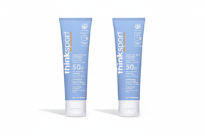 Two Thinksport SPF 50+ Sunscreen Tubes