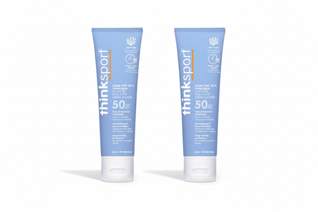 Two Thinksport SPF 50+ Sunscreen Tubes