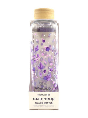 Waterdrop Glass Bottle Boost 20oz (Pack of 4) - Hydration On-The-Go