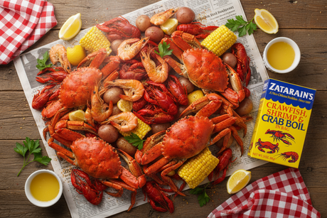 Zatarain's Crab Boil Seafood Feast